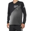 100 Percent R-Core X Men's Long Sleeve Jersey - Black/Slate Blue 1 100 Percent R-Core X Men's Long Sleeve Jersey - Black/Slate Blue -CycloPro Shop 40000 00000 1