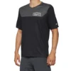 100 Percent Airmatic Men's Short Sleeve Jersey - Black/Charcoal 1 100 Percent Airmatic Men's Short Sleeve Jersey - Black/Charcoal -CycloPro Shop 40014 00000