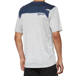 100 Percent Airmatic Men's Short Sleeve Jersey - Grey/Midnight -CycloPro Shop 40014 00015 2