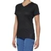 100 Percent Airmatic Short Sleeve Women's - Black/Lavender -CycloPro Shop 40015 00000