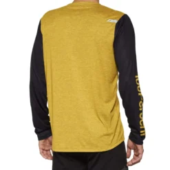 100 Percent Airmatic Men's Long Sleeve Jersey - Dijon -CycloPro Shop 40019 00010 2