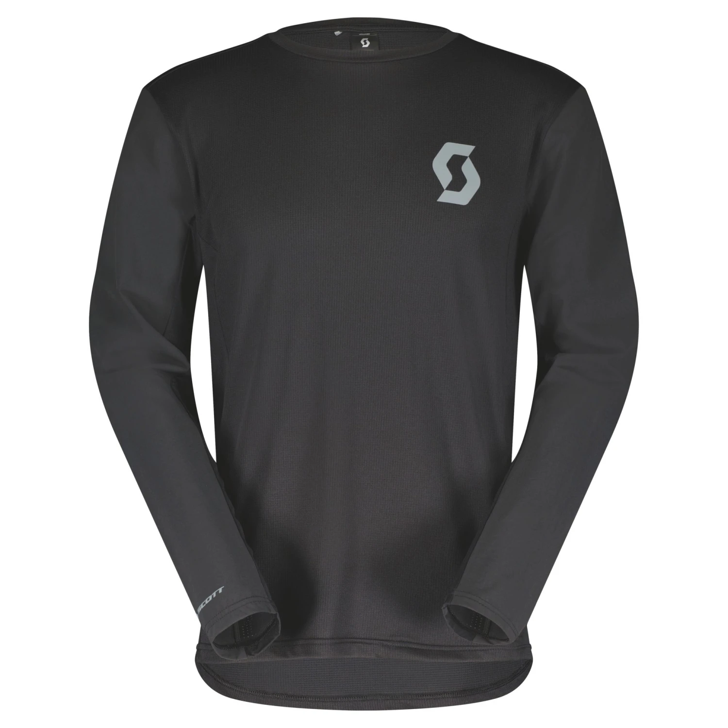 Scott Trail Vertic Men's Long Sleeve Jersey - Fir Green/Black 4 Scott Trail Vertic Men's Long Sleeve Jersey - Fir Green/Black - Image 2