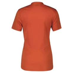 Scott Trail Flow Zip Women's Short Sleeve Jersey - Braze Orange/Rose Beige 10 Scott Trail Flow Zip Women's Short Sleeve Jersey - Braze Orange/Rose Beige -CycloPro Shop 4031177513A