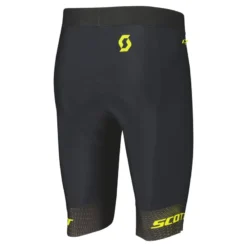 Scott RC Pro Men's Lycra Shorts - Black/Sulphur Yellow -CycloPro Shop 4031285024A