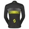 Scott RC Team 10 Men's Long Sleeve Jersey - Black/Sulphur Yellow -CycloPro Shop 4031305024A