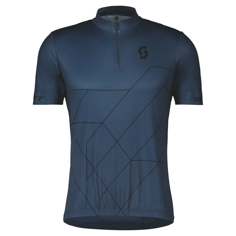 Scott RC Team 20 Men's Short Sleeve Jersey - Metal Blue/Dark Blue 7 Scott RC Team 20 Men's Short Sleeve Jersey - Metal Blue/Dark Blue - Image 5