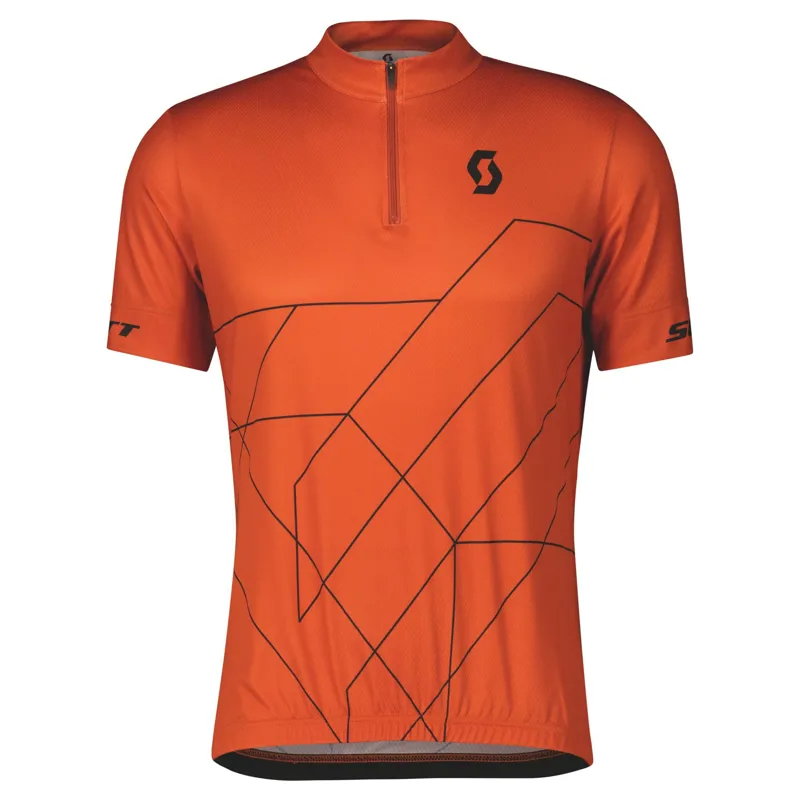 Scott RC Team 20 Men's Short Sleeve Jersey - Braze Orange/Black 7 Scott RC Team 20 Men's Short Sleeve Jersey - Braze Orange/Black - Image 5