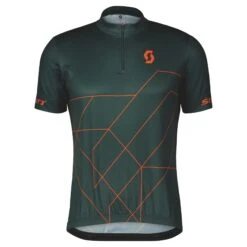 Scott RC Team 20 Men's Short Sleeve Jersey - Fir Green/Bitter Yellow