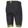 Scott RC Team Men's Lycra Shorts - Black/Sulphur Yellow -CycloPro Shop 4031335024A