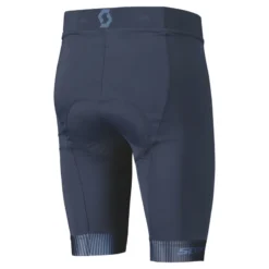 Scott RC Team Men's Lycra Shorts - Dark Blue/Metal Blue -CycloPro Shop 4031337367A