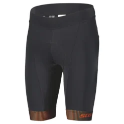 Scott RC Team Men's Lycra Shorts - Aruba Green/Braze Orange -CycloPro Shop 4031337549