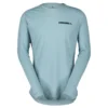 Scott Defined Merino Men's Long Sleeve Jersey - Metal Blue 1 Scott Defined Merino Men's Long Sleeve Jersey - Metal Blue -CycloPro Shop 4031647481