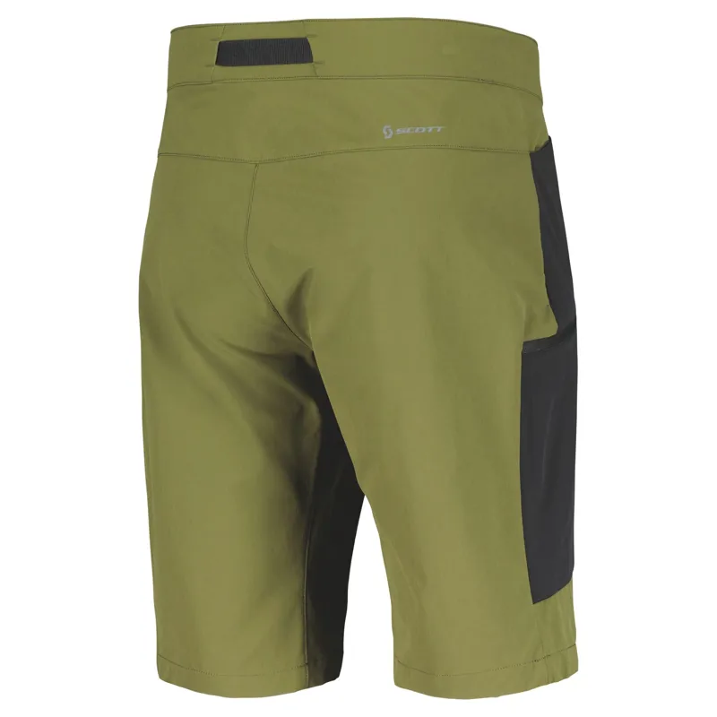 Scott Explorair Tech Men's Baggy Shorts - Fir Green/Black 3 Scott Explorair Tech Men's Baggy Shorts - Fir Green/Black