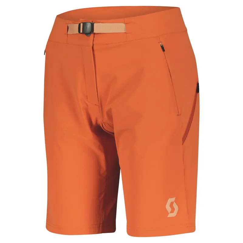 Scott Explorair Tech Women's Baggy Shorts - Braze Orange 4 Scott Explorair Tech Women's Baggy Shorts - Braze Orange - Image 2
