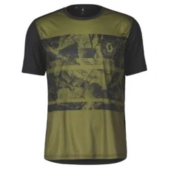 Scott Trail Flow Men's Short Sleeve Jersey - Shadow Brown -CycloPro Shop 4032337386 2