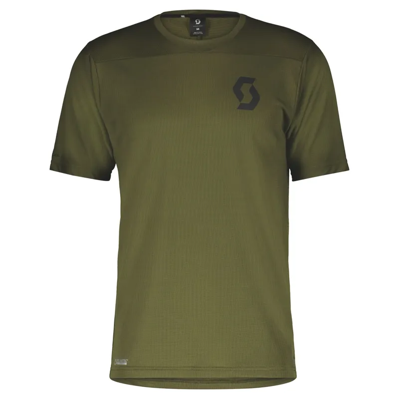 Scott Trail Vertic Pro Men's Short Sleeve Jersey - Fir Green 4 Scott Trail Vertic Pro Men's Short Sleeve Jersey - Fir Green - Image 2