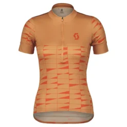 Scott Endurance 20 Women's Short Sleeve Jersey - Rose Beige/Braze Orange 5 Scott Endurance 20 Women's Short Sleeve Jersey - Rose Beige/Braze Orange -CycloPro Shop 4032747506