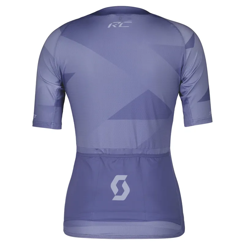 Scott RC Premium Climber Women's Short Sleeve Jersey - Dream Blue/Moon Blue 4 Scott RC Premium Climber Women's Short Sleeve Jersey - Dream Blue/Moon Blue - Image 2