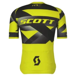 Scott RC Premium Climber Men's Short Sleeve Jersey - Sulphur Yellow/Black -CycloPro Shop 4038805083A