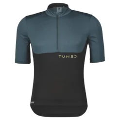 Scott Gravel Tuned Men's Short Sleeve Jersey - Black/Aruba Green -CycloPro Shop 4039537333