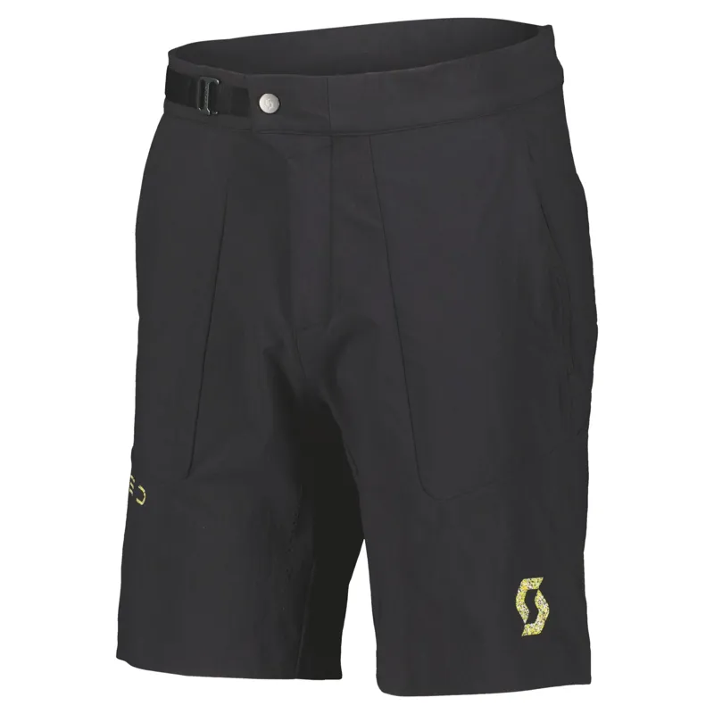 Scott Gravel Tuned Men's Baggy Shorts - Black 3 Scott Gravel Tuned Men's Baggy Shorts - Black