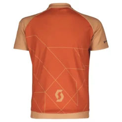 Scott RC Team Junior Short Sleeve Jersey - Rose Beige/Braze Orange -CycloPro Shop 4039737506A