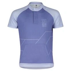 Scott RC Team Junior Short Sleeve Jersey - Rose Beige/Braze Orange -CycloPro Shop 4039737525 1