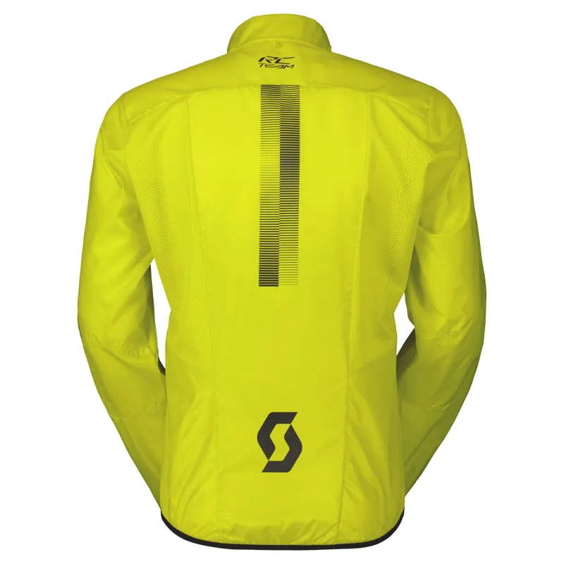 Scott RC Team WB Men's Jacket - Sulphur Yellow/Black 7 Scott RC Team WB Men's Jacket - Sulphur Yellow/Black - Image 5