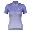 Scott Endurance 15 Women's Short Sleeve Jersey - Bitter Yellow/Dream Blue