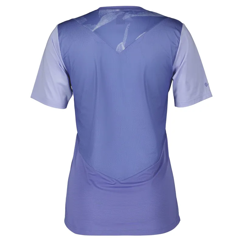 Scott Trail Vertic Women's Short Sleeve Jersey - Dream Blue/Moon Blue 6 Scott Trail Vertic Women's Short Sleeve Jersey - Dream Blue/Moon Blue - Image 4