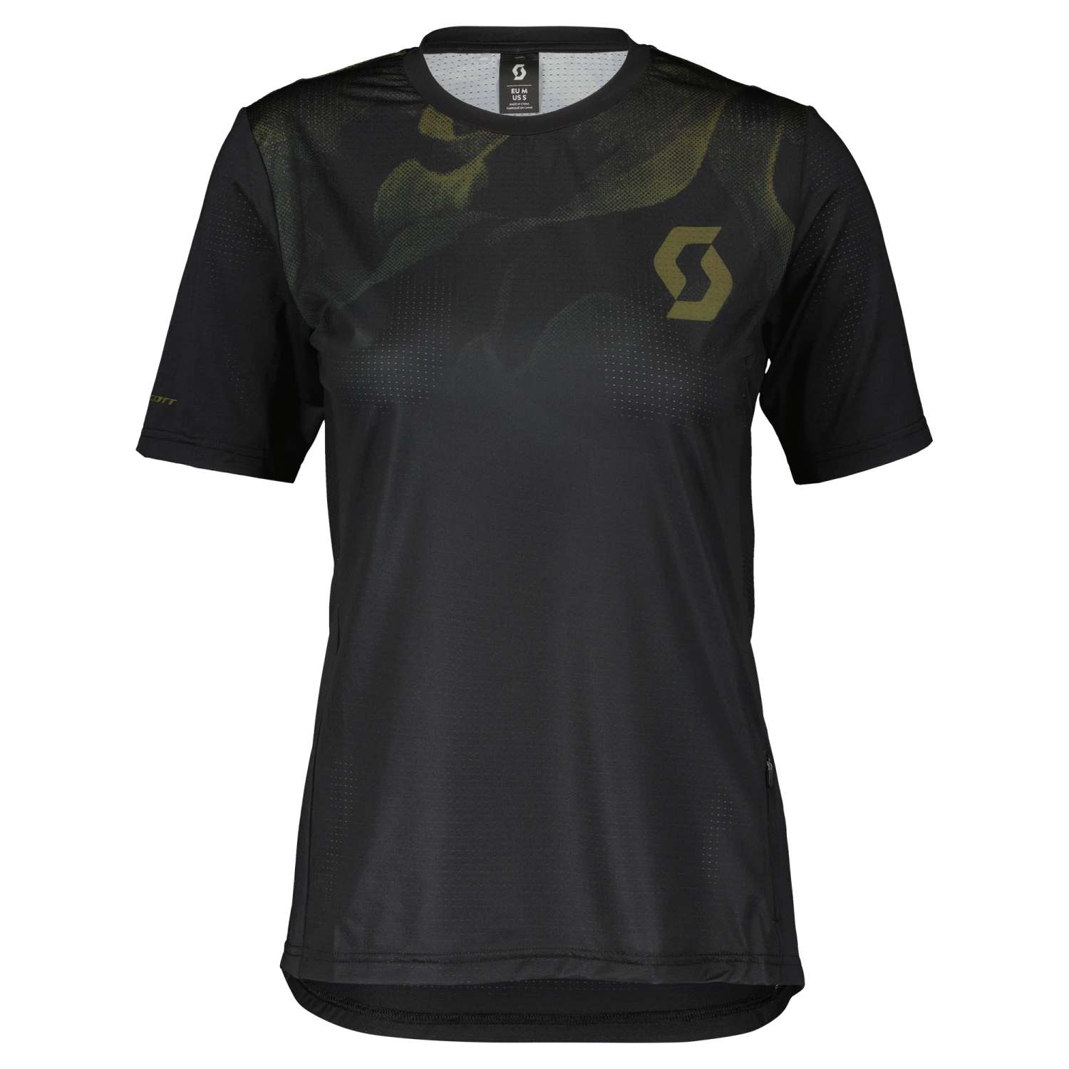 Scott Trail Vertic Women's Short Sleeve Jersey - Dark Blue/Braze Orange 4 Scott Trail Vertic Women's Short Sleeve Jersey - Dark Blue/Braze Orange - Image 2