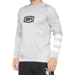 100 Percent R-Core Long Sleeve Jersey - Black/Yellow