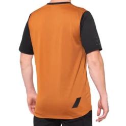 100 Percent Ridecamp Men's Short Sleeve Jersey - Terracotta/Black 11 100 Percent Ridecamp Men's Short Sleeve Jersey - Terracotta/Black -CycloPro Shop 41401 323 2