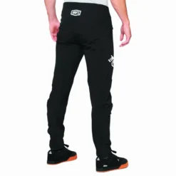 100 Percent R-Core X MTB Pants - Black/White 8 100 Percent R-Core X MTB Pants - Black/White -CycloPro Shop 43004 011 2