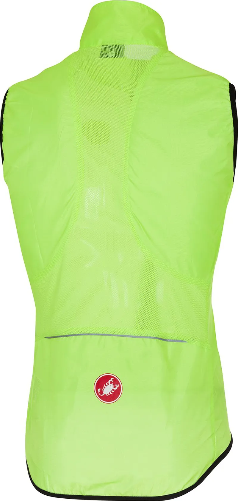 Castelli Squadra Windproof Vest - Yellow Fluo 4 Castelli Squadra Windproof Vest - Yellow Fluo - Image 2