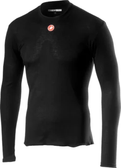 Castelli Prosecco R Long Sleeve Base Layer - Black 5 Castelli Prosecco R Long Sleeve Base Layer - Black -CycloPro Shop 4518524 010