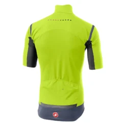 Castelli Gabba RoS Men's Short Sleeve Jersey - Yellow Fluo -CycloPro Shop 451950219a 032 02 1400wx1400h