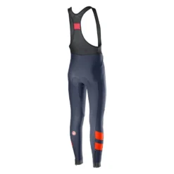 Castelli Velocissimo 4 Bib Tights - Dark Steel Blue/Orange -CycloPro Shop 451951519a 070 02 1400wx1400h