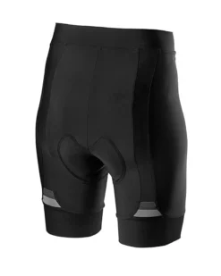 Castelli Prima Womens Lycra Shorts - Black/Dark Grey -CycloPro Shop 452006320p 010 02 1400wx1400h