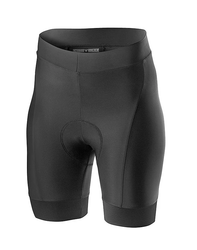 Castelli Prima Womens Lycra Shorts - Black/Red 5 Castelli Prima Womens Lycra Shorts - Black/Red - Image 3