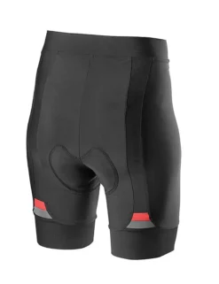 Castelli Prima Womens Lycra Shorts - Dark Grey/Brilliant Pink