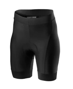 Castelli Prima Womens Lycra Shorts - Black/Turquoise -CycloPro Shop 452006320p 468 01 1400wx1400h