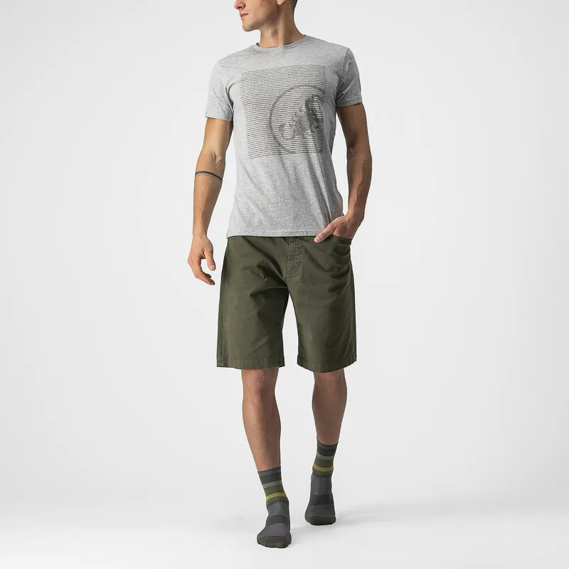 Castelli VG 5 Pocket Men's Baggy Shorts - Sand 6 Castelli VG 5 Pocket Men's Baggy Shorts - Sand - Image 4