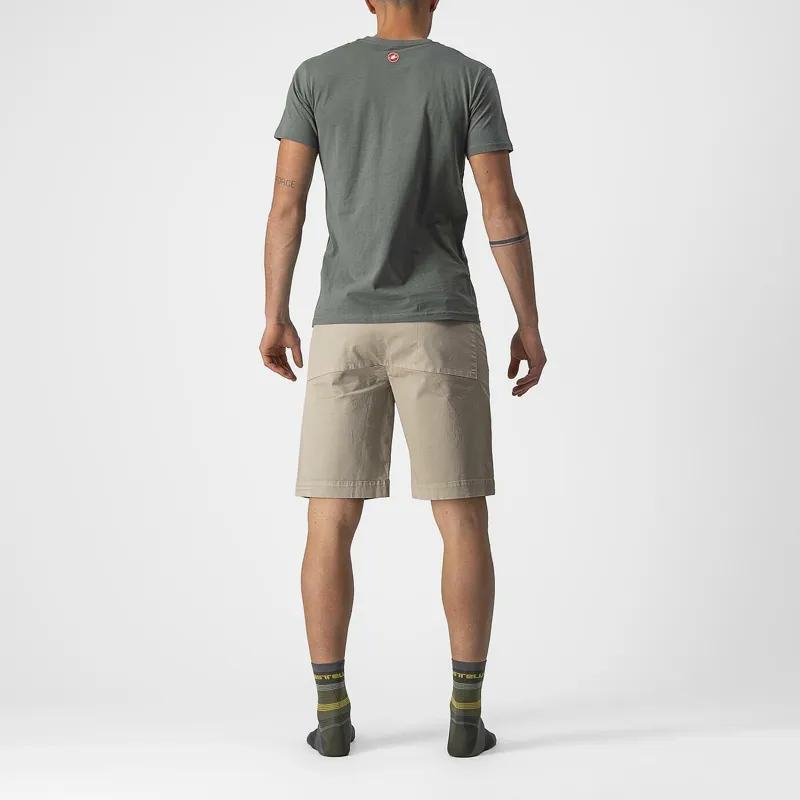 Castelli VG 5 Pocket Men's Baggy Shorts - Sand 4 Castelli VG 5 Pocket Men's Baggy Shorts - Sand - Image 2