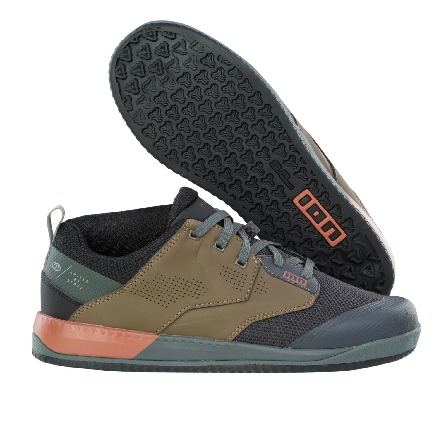 ION Scrub Amp Unisex Flat Mountain Bike Shoes - Thunder Grey 7 ION Scrub Amp Unisex Flat Mountain Bike Shoes - Thunder Grey - Image 5