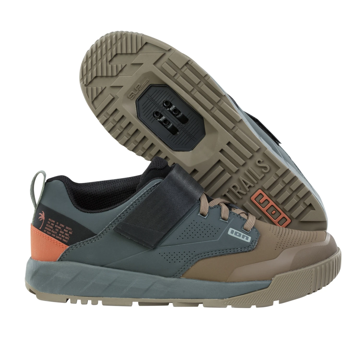 Ion Rascal AMP Clipless Unisex Mountain Bike Shoes - Black 5 Ion Rascal AMP Clipless Unisex Mountain Bike Shoes - Black - Image 3