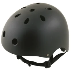 Oxford Bomber BMX Helmet - Matt Black -CycloPro Shop 485 zz bombm5 1