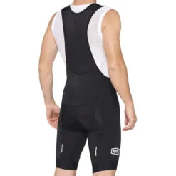 100 Percent Exceeda Men's Bib Shorts - Black/White 7 100 Percent Exceeda Men's Bib Shorts - Black/White -CycloPro Shop 49004 011 2