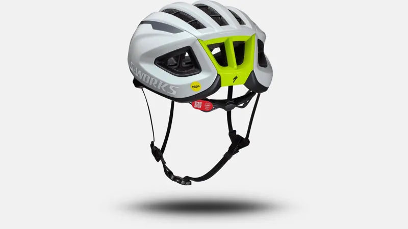 Specialized S-Works Prevail 3 MIPS Road Helmet - Hyper/Dove Grey 11 Specialized S-Works Prevail 3 MIPS Road Helmet - Hyper/Dove Grey - Image 9