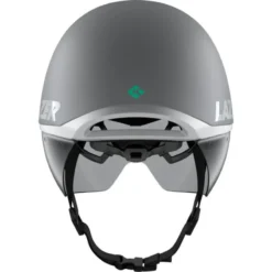 Lazer Victor KinetiCore TT Road Helmet - Matt White Silver -CycloPro Shop 5 456